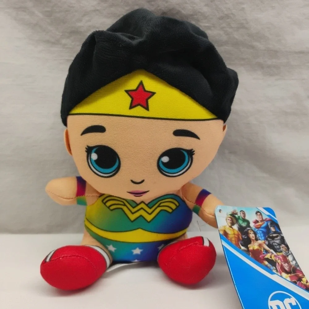 NWT DC Comics Justice League WONDER‎ WOMAN Gradient Rainbow Toy Factory